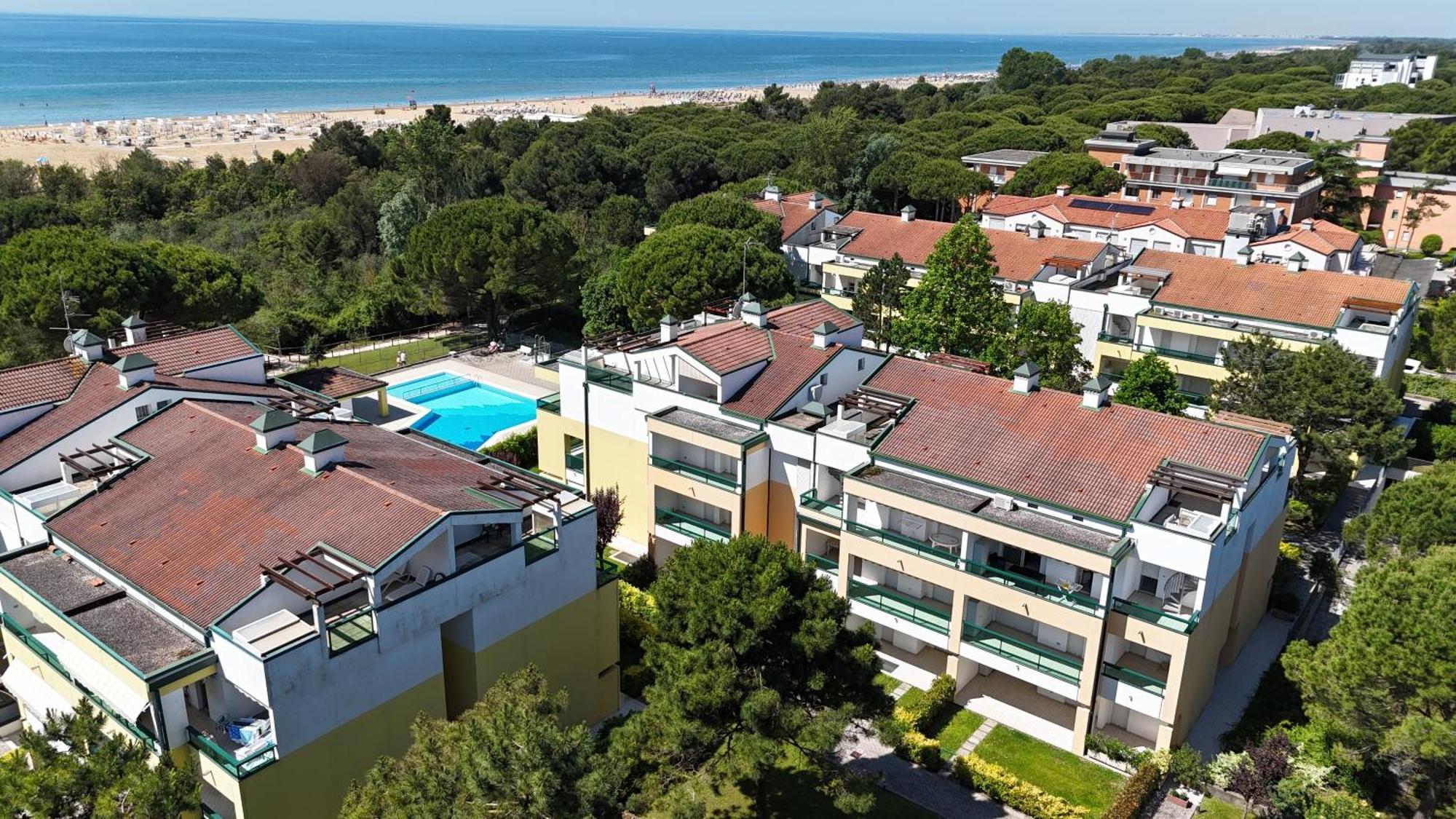 Apartmán Residenza Le Altane Bibione Exteriér fotografie